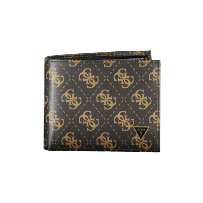 Shop Guess Jeans Elegant Leather Wallet With Contrasting Accents