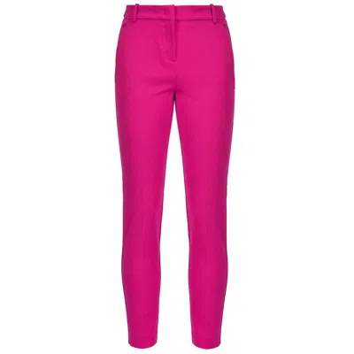 Shop Pinko Fuchsia Viscose Jeans & Pant