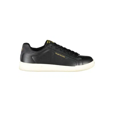 Shop Sergio Tacchini Sleek Black Capri Sports Sneakers