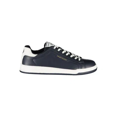 Shop Sergio Tacchini Sleek Blue Capri Lace-up Sneakers