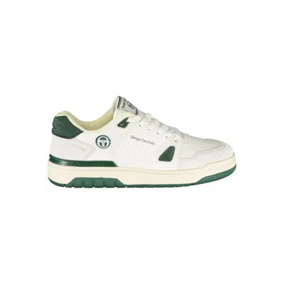 Shop Sergio Tacchini Sleek White Sneakers With Contrasting Accents