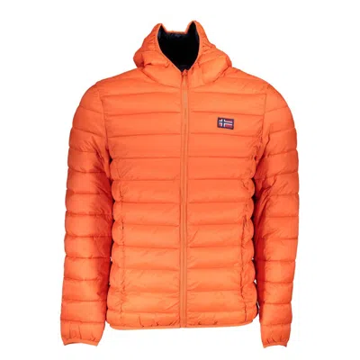 Shop Norway 1963 Vibrant Orange Hooded Polyamide Jacket