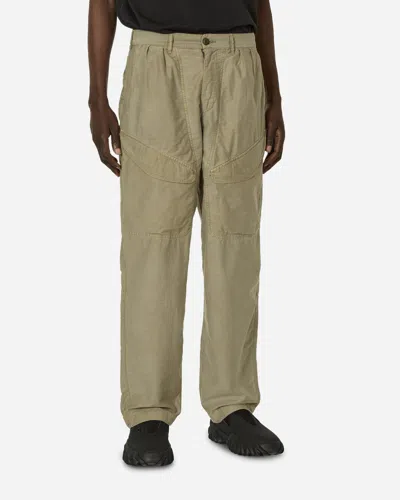 Shop Cav Empt Forward Cargo Pocket Pants Khaki In Green
