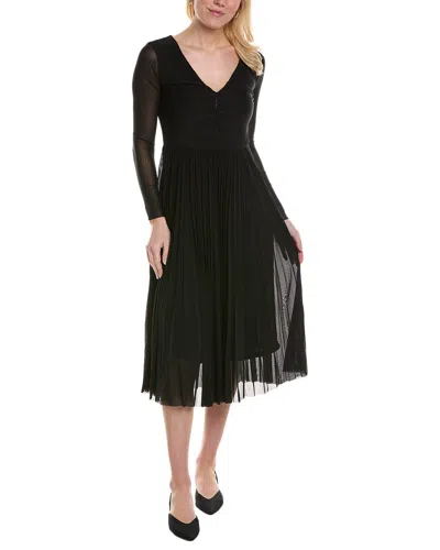Hugo Boss Erlissi A-line Dress In Black