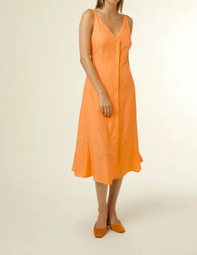 Frnch Cecile Dress In Orange In Orange