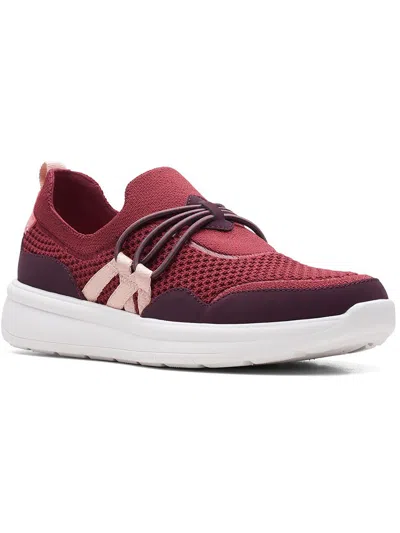 Shop Cloudsteppers By Clarks Ezera Run Womens Knit Slip On Casual And Fashion Sneakers In Multi
