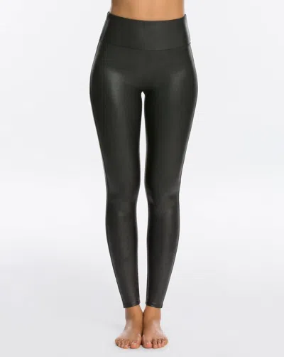 Shop Spanx Women's Faux Leather Legging In Black