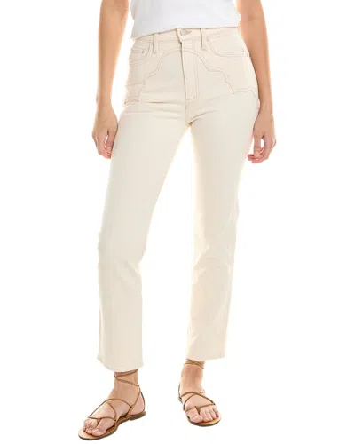 Shop Mother Denim The Buckle Bunny Rider Act Natural Ankle Jean In White