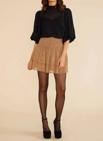 Minkpink Luca Mini Skirt In Leopard In Multi
