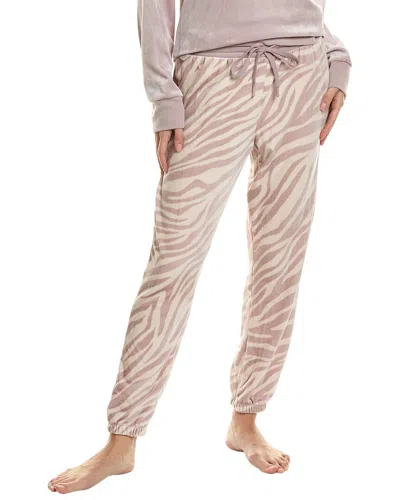 Shop Donna Karan Sleepwear Sleep Jogger Pant In Pink