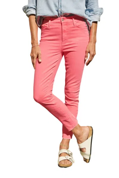 Frank & Eileen Sligo Skinny Jean In Neon Pink In Pink
