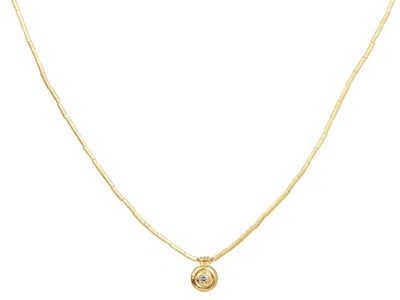 Shop Gurhan Droplet Pendant Necklace In Gold