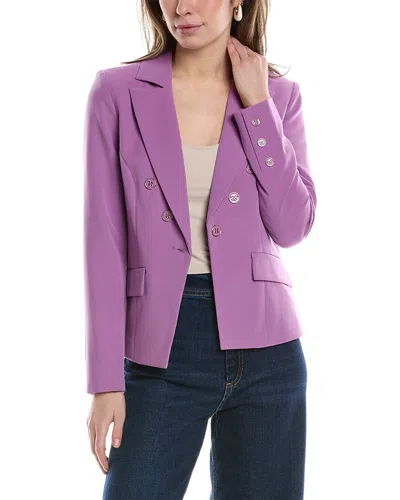 Shop Nanette Lepore Blazer In Purple
