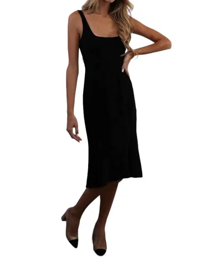Shop Amanda Uprichard Campania Dress In Black