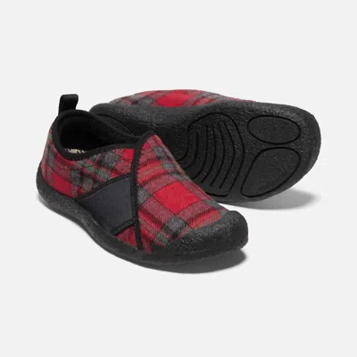 Shop Keen Women's Howser Camp Wrap In Red Plaid/black