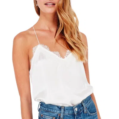 Shop Cami Nyc Racer Charmeuse Cami Top In White