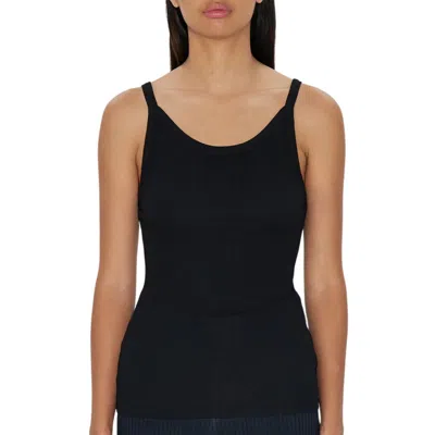 Shop Cotton Citizen Verona Tank Top In Black