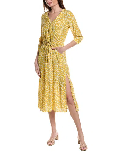 Shop Anna Kay Amelle Midi Dress In Yellow