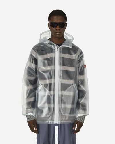 Shop Cav Empt Pvc Hood Zip Jacket In White