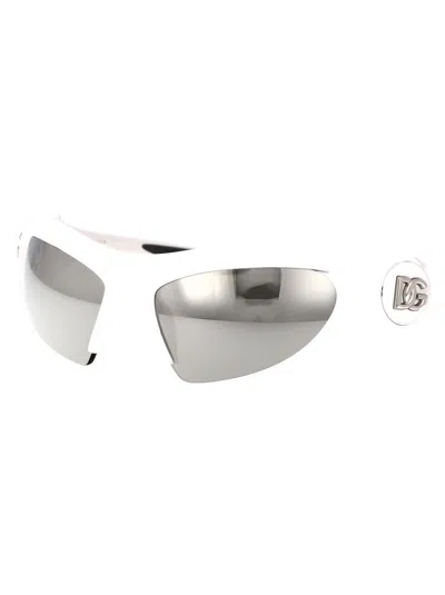 Dolce & Gabbana Sunglasses In 33126g White