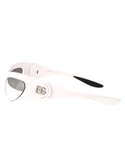 Dolce & Gabbana Sunglasses In 33126g White