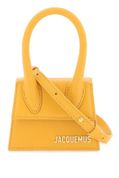 Shop Jacquemus Le Chiquito Micro Bag In Arancio