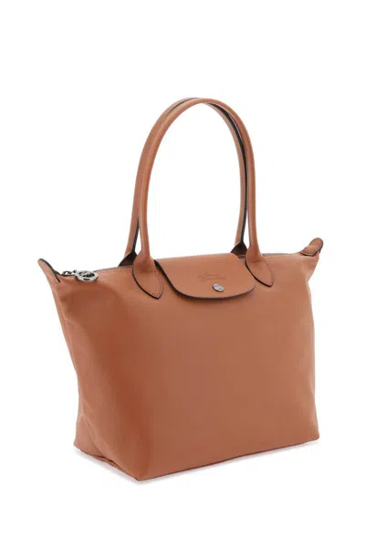 Shop Longchamp Le Pliage Xtra M Tote Bag In Marrone