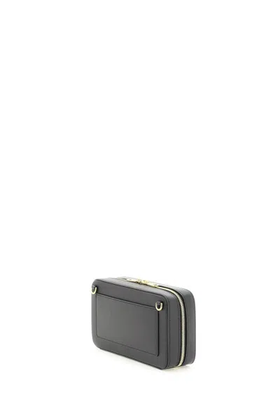 Shop Dolce & Gabbana Leather Camera Bag In Nero