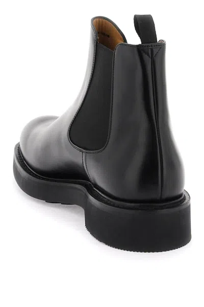 Shop Church's Leather Leicester Chelsea Boots In Nero
