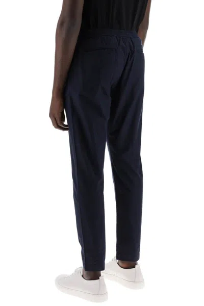 Shop Ps By Paul Smith Lightweight Organic Cotton Pants In Blu