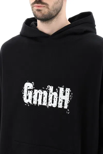 Shop Gmbh Logo Print 'ghazal' Hoodie In Nero