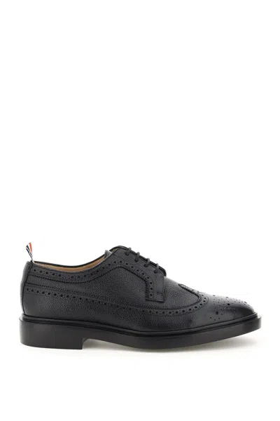 Shop Thom Browne Longwing Brogue Lace-up Shoes In Nero