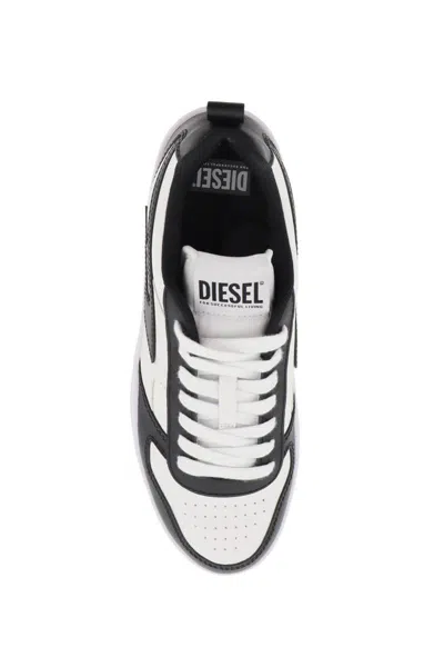 Shop Diesel Low 'ukiyo V2' Sneakers In Bianco