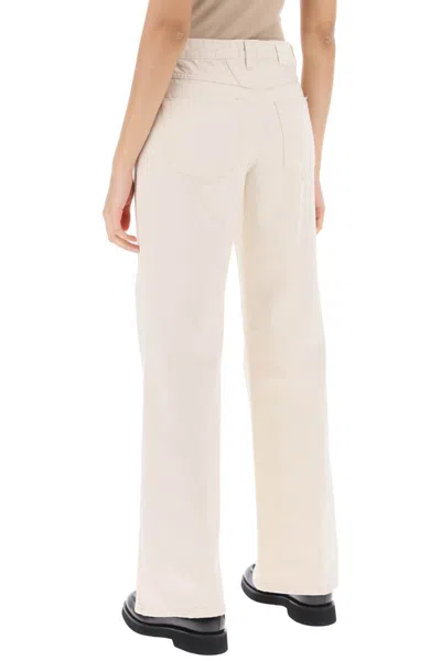 Shop Closed Low-waist Flared Jeans By Gill In Neutro