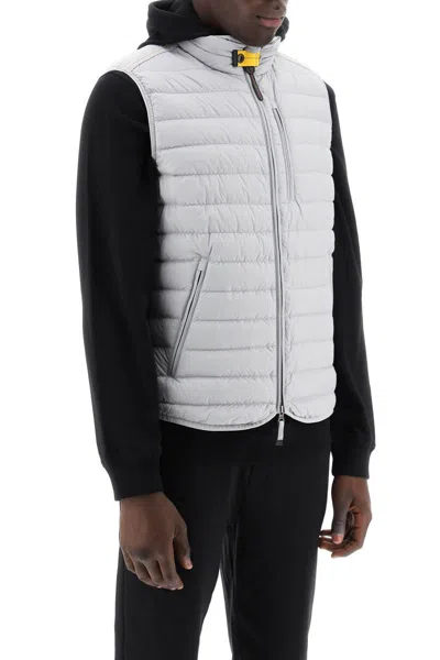 Shop Parajumpers Ly Padded Sleeveless Down In Grigio