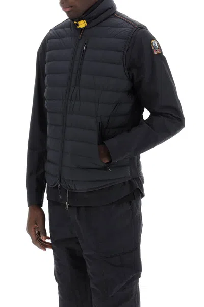 Shop Parajumpers Ly Padded Sleeveless Down In Nero