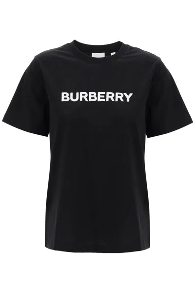 Shop Burberry Margot Logo T-shirt In Nero