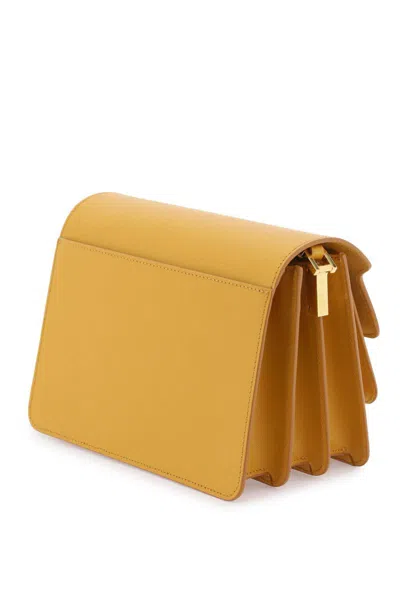 Shop Marni Medium 'trunk' Bag In Giallo