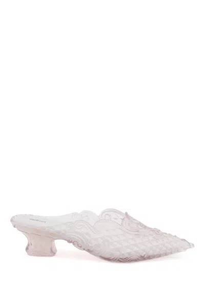 Shop Y/project Melissa Mules In Scented Pvc In Bianco