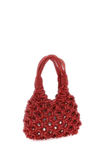 Shop Hibourama Mini Vannifique Bag In Rosso