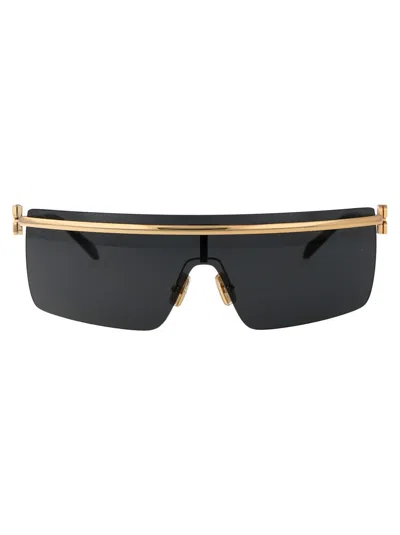 Shop Miu Miu Sunglasses In 5ak5s0 Gold