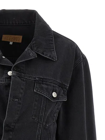 Shop Mm6 Maison Margiela Jackets In Black