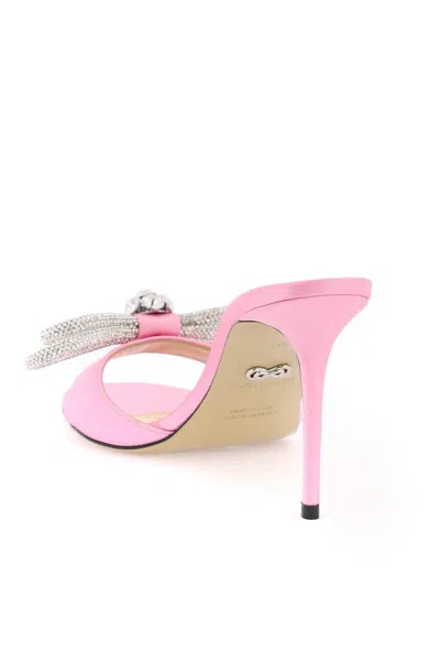 Shop Mach E Mach Mules With Crystals In Rosa