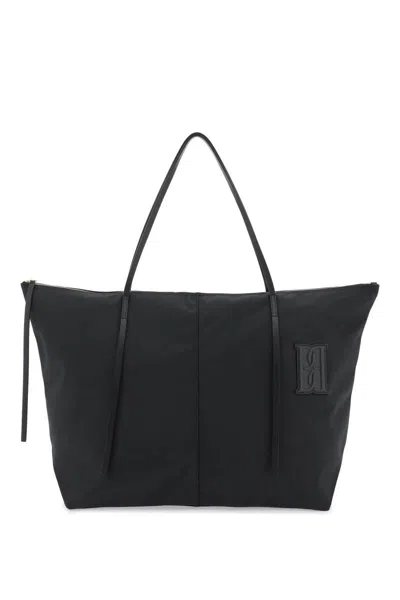 Shop By Malene Birger Nabello Large Tote Bag In Nero
