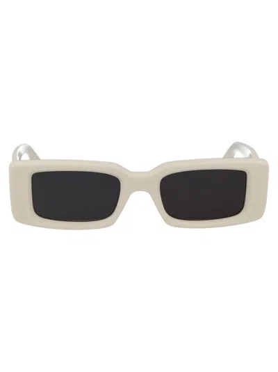 Shop Off-white Sunglasses In 0107 White