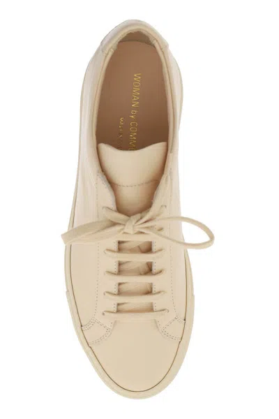 Shop Common Projects Original Achilles Leather Sneakers In Rosa