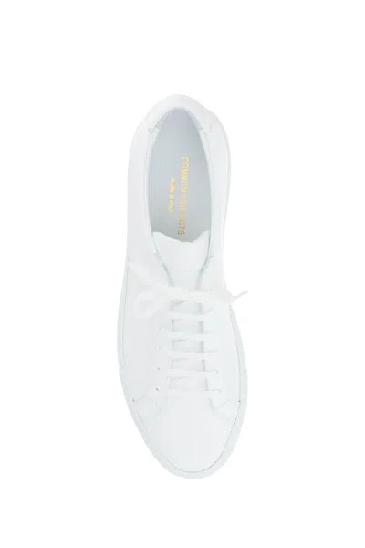 Shop Common Projects Original Achilles Low Sneakers In Bianco