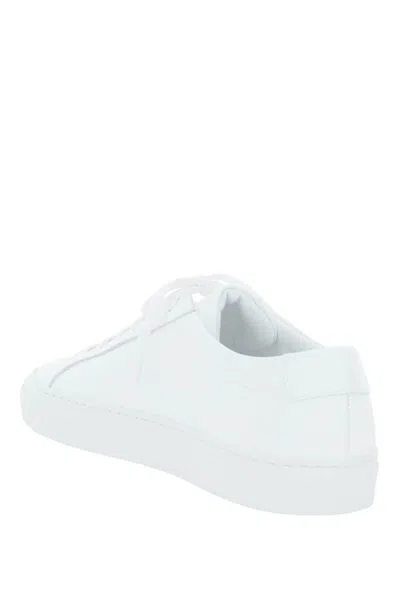 Shop Common Projects Original Achilles Low Sneakers In Bianco
