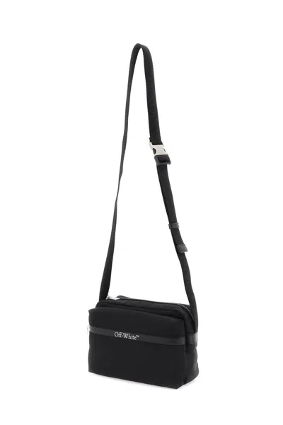 Shop Off-white Outdoor Shoulder Bag In Nero