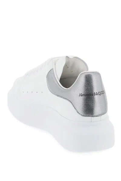 Shop Alexander Mcqueen Oversized Sneakers In Bianco